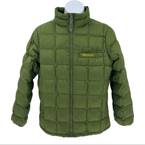 Marmot Full Zip Quilted Puffer Down Jacket Size L - Picture 1 of 12